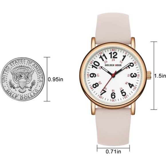 Waterproof Nurse Watch for Medical Professionals, Students Women Men - Picture 8 of 8